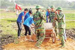 Hiệu quả thiết thực, gắn kết tình quân dân